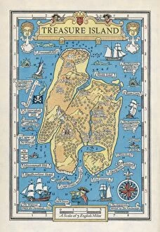 Published Collection: Treasure Island Map / Col