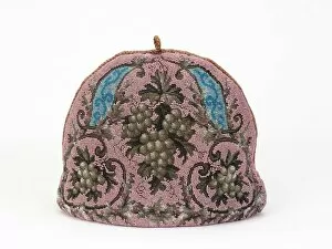 Geffrye Museum Pillow Collection: Victorian tea cosy in beadwork