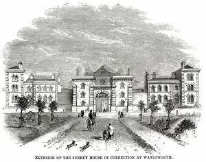 Wandsworth Collection: View of Wandsworth Prison