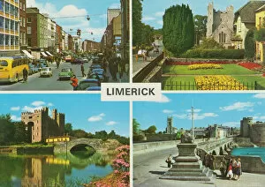 Churches Jigsaw Puzzle Collection: Four views of Limerick, County Limerick, Ireland