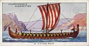Viking ships and weaponry Jigsaw Puzzle Collection: Viking Ships 9 / 10C Cig