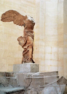 Louvre Framed Print Collection: Winged Victory of Samothrace or Nike of Samothrace
