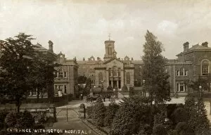 Victorian Architecture Framed Print Collection: Withington Hospital, Manchester