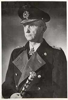 Asia Pillow Collection: WW II - Admiral Karl Doenitz Donitz, German navy