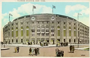 Baseball Stadiums Metal Print Collection: Yankee Stadium
