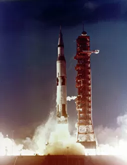 8 Nov 2007 Fine Art Print Collection: Apollo 4 Launch