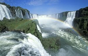 Power Collection: Iguazu Falls Brazil - “Devil's Throat” - Brazil/Argentina - main fall viewed from Brazil