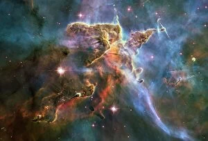 Hubble Space Telescope Collection: Carina Nebula features, HST image C013 / 5604