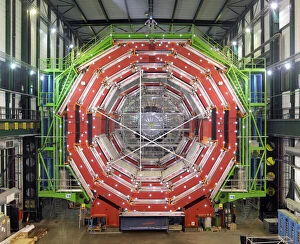 Posters Canvas Print Collection: CMS detector, CERN