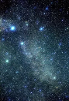 Star Field Collection: Cygnus constellation
