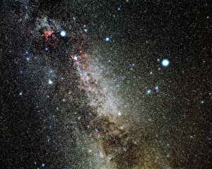 Milky Way Metal Print Collection: Cygnus and Lyra constellations
