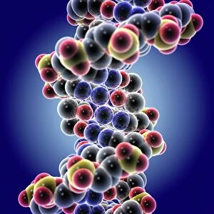 Scientific Posters Framed Print Collection: DNA molecule