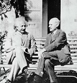 Stellar Collection: Einstein and Eddington, 1930