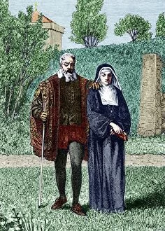 Parental Collection: Galileo and his daughter Maria Celeste