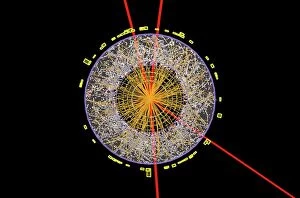 Structure Of Matter Collection: Higgs boson event, ATLAS detector C013 / 6892