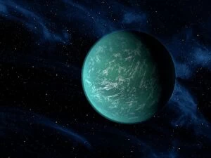 Universe Collection: Kepler-22b, artwork C013 / 9945