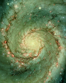 Spiral Collection: M51 whirlpool galaxy