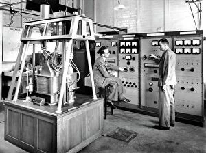 1940s Collection: Mass spectrometer, 1954