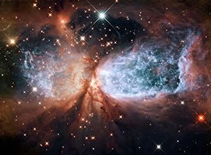 Universe Collection: Nebula Sh 2-106, HST image
