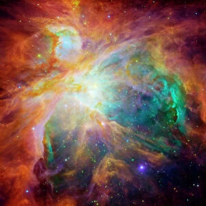 Scientific Posters Fine Art Print Collection: Orion nebula