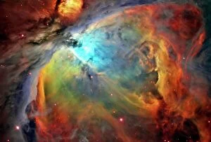 Space Canvas Print Collection: Orion nebula (M42)