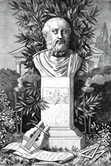 Portrait art Premium Framed Print Collection: Plato, Ancient Greek philosopher