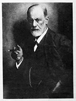 Posters Framed Print Collection: Sigmund Freud, Austrian psychologist