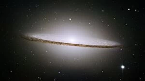 Spiral Galaxy Collection: Sombrero galaxy (M104), HST image