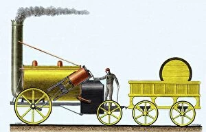 Trains Collection: Stephensons Rocket 1829