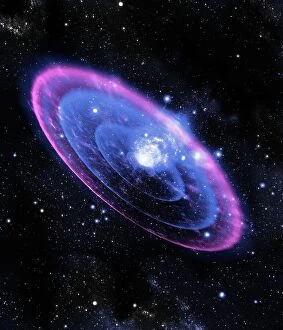Universe Collection: Supernova explosion, artwork