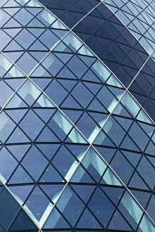 Financial Collection: England, Greater London, The City of London. Abstract view of the modern architecture of