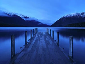 Jetty Collection: New Zealand, South Island, Nelson Lakes National Park