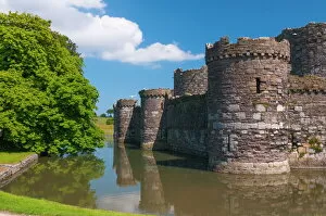 Related Images Collection: Beaumaris Castle, UNESCO World Heritage Site, Beaumaris, Anglesey, Gwynedd, Wales, United Kingdom
