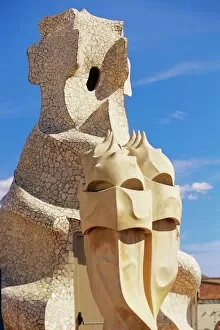 Strange Collection: The bizarre chimneys of Gaudis Casa Mila