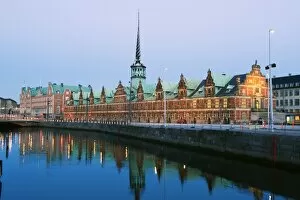 Stock Exchange Collection: Borsen, former stock exchange built in 1619, Copenhagen, Denmark, Scandinavia, Europe