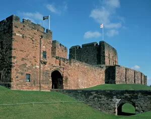 Carlisle Collection: Carlisle Castle, Carlisle, Cumbria, England, UK
