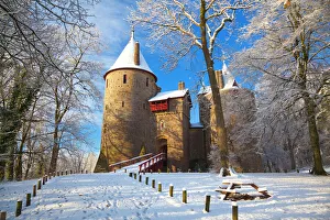 Castell Coch Print: A Photographic View of the Castle