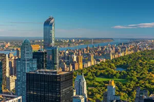 Central Park Canvas Print Collection: Central Park, One57 Building on left, Midtown, Mahattan, New York, United States of America