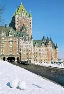 Province Collection: Chateau Frontenac, City of Quebec, province of Quebec, Canada, North America
