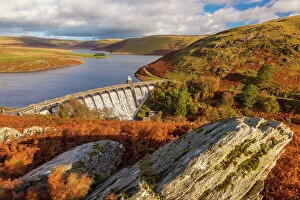 Powys Collection: Craig Goch Dam, Elan Valley, Powys, Mid Wales, United Kingdom, Europe