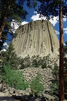 Related Images Metal Print Collection: Devils Tower