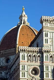 Mediterranean Architecture Photographic Print Collection: Duomo (Cathedral), Florence (Firenze), UNESCO World Heritage Site, Tuscany