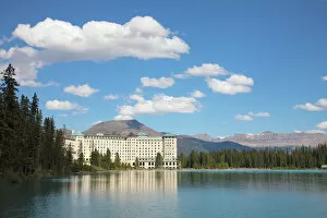 International Landmark Collection: The Fairmont Chateau Lake Louise Hotel, Lake Louise, Banff National Park