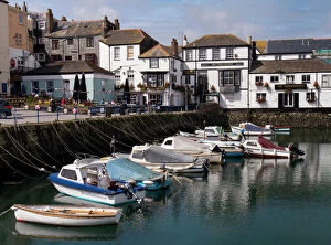 Villages Jigsaw Puzzle Collection: Falmouth harbour, Falmouth, Cornwall, England, United Kingdom, Europe