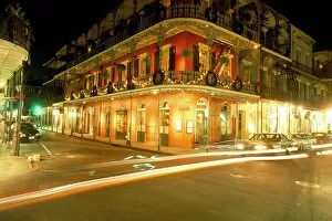 Related Images Poster Print Collection: French Quarter at night