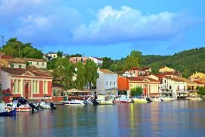Holidays Collection: Gaios Harbour, Paxos, The Ionian Islands, Greek Islands, Greece, Europe