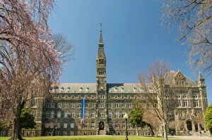 Higher Education Collection: Georgetown University campus Washington, D. C. United States of America, North America