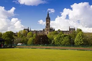 Skyline Collection: Glasgow University, Glasgow, Scotland, United Kingdom, Europe