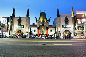 Los Angeles Collection: Graumans Chinese Theatre, Hollywood Boulevard, Los Angeles, California, United States of America