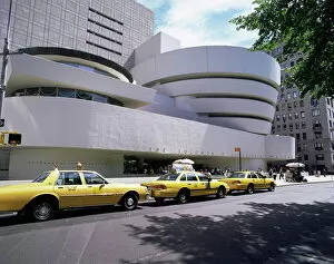 Cabs Collection: Guggenheim Museum on 5th Avenue